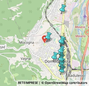 Mappa Via Natale Menotti, 28845 Domodossola VB, Italia (0.98636)