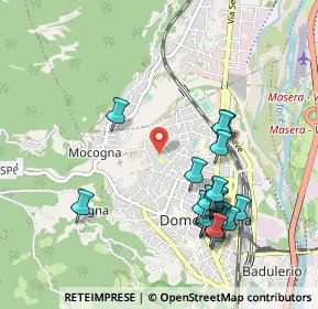 Mappa Via Natale Menotti, 28845 Domodossola VB, Italia (1.0045)