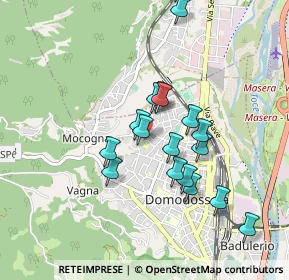 Mappa Via Natale Menotti, 28845 Domodossola VB, Italia (0.81167)