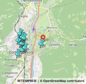 Mappa SS337, 28859 Trontano VB, Italia (2.005)