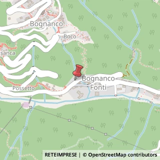 Mappa Via Guglielmo Marconi, 1, 28842 Bognanco, Verbano-Cusio-Ossola (Piemonte)