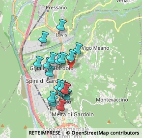 Mappa Piazza dell'Assunta, 38121 Meano TN, Italia (1.56316)