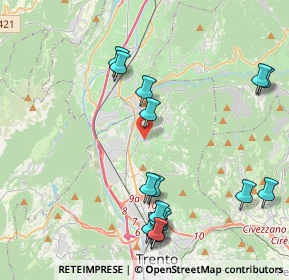 Mappa Piazza dell'Assunta, 38121 Meano TN, Italia (4.75882)