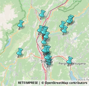 Mappa Via del Camantolin, 38121 Meano TN, Italia (6.115)