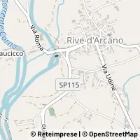 Mapa Rive d'Arcano