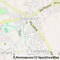 Mapa Pagnacco