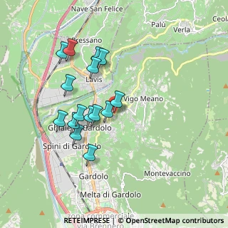 Mappa Via Bellaria, 38100 Meano TN, Italia (1.646)