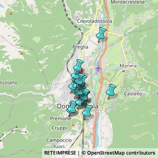 Mappa Via S. Curotti, 28845 Domodossola VB, Italia (1.274)