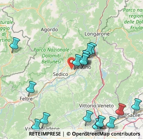 Mappa Via Bios, 32100 Belluno BL, Italia (19.93579)