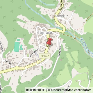 Mappa Viale Guglielmo Marconi, 21, 32010 Tambre, Belluno (Veneto)