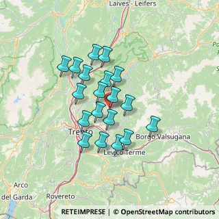 Mappa SP66, 38042 Baselga di Piné TN, Italia (10.65368)