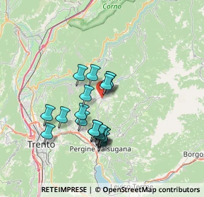 Mappa SP66, 38042 Baselga di Piné TN, Italia (5.895)