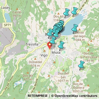 Mappa SP66, 38042 Baselga di Piné TN, Italia (0.822)