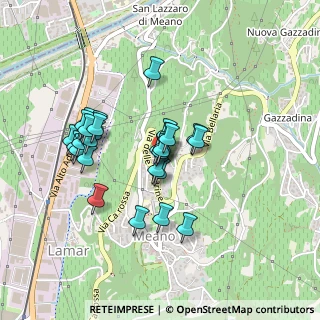 Mappa Via della Fornace, 38121 Meano TN, Italia (0.36429)