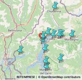 Mappa Via delle Selve, 22014 Dongo CO, Italia (14.09154)