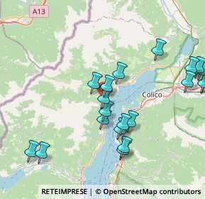 Mappa Via delle Selve, 22014 Dongo CO, Italia (8.6935)