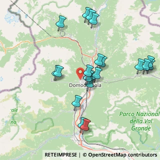 Mappa Via Giacomo Brodolini, 28845 Domodossola VB, Italia (7.989)