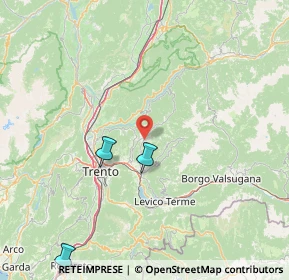 Mappa 38042 Baselga di Piné TN, Italia (71.866)