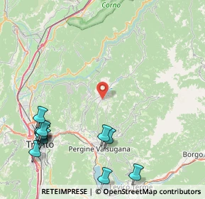 Mappa 38042 Baselga di Piné TN, Italia (11.40083)
