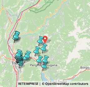 Mappa 38042 Baselga di Piné TN, Italia (9.487)