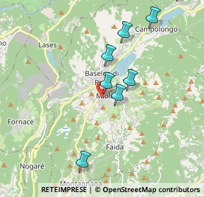 Mappa 38042 Baselga di Piné TN, Italia (2.90167)