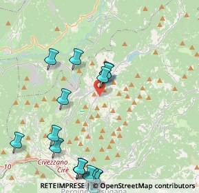 Mappa 38042 Baselga di Piné TN, Italia (5.7295)