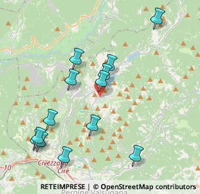 Mappa 38042 Baselga di Piné TN, Italia (4.17769)