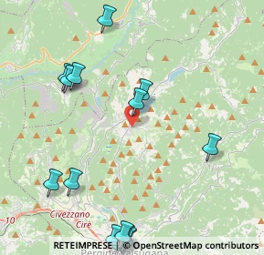 Mappa 38042 Baselga di Piné TN, Italia (5.42867)