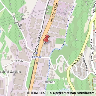 Mappa Via Alto Adige, 110, 38121 Trento, Trento (Trentino-Alto Adige)