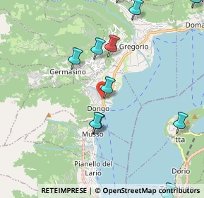 Mappa Largo Irene Rubini Falk, 22014 Dongo CO, Italia (2.42818)