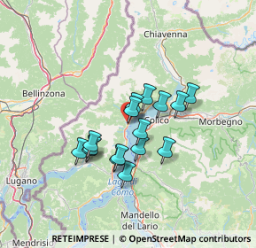 Mappa Largo Irene Rubini Falk, 22014 Dongo CO, Italia (10.115)