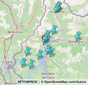 Mappa Largo Irene Rubini Falk, 22014 Dongo CO, Italia (14.03357)