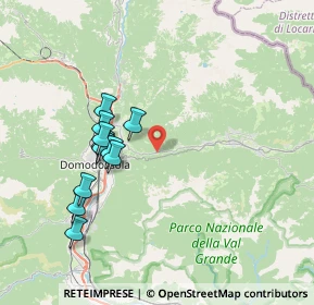 Mappa Via Paiesco, 28859 Trontano VB, Italia (6.91727)