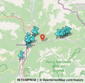 Mappa Via Paiesco, 28859 Trontano VB, Italia (6.37214)
