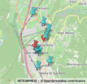 Mappa Strada del Dos di Lamar, 38121 Trento TN, Italia (1.35909)