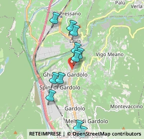 Mappa Strada del Dos di Lamar, 38121 Trento TN, Italia (1.77)