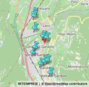 Mappa Strada del Dos di Lamar, 38121 Trento TN, Italia (1.62)