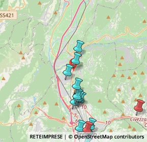 Mappa Strada del Dos di Lamar, 38121 Trento TN, Italia (4.874)