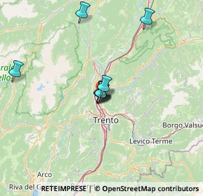 Mappa Strada del Dos di Lamar, 38121 Trento TN, Italia (18.57769)