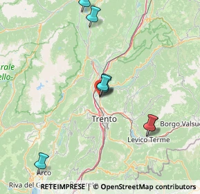 Mappa Strada del Dos di Lamar, 38121 Trento TN, Italia (36.67471)