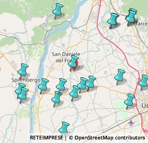 Mappa Piazza I Maggio, 33030 Rive D'arcano UD, Italia (10.3415)