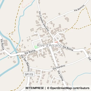 Poste Rive d'Arcano,33030Udine