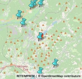 Mappa Via di Bugno, 38042 Baselga di Piné TN, Italia (6.26)