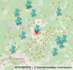 Mappa Via di Bugno, 38042 Baselga di Piné TN, Italia (4.89929)
