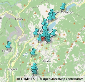 Mappa Via di Bugno, 38042 Baselga di Piné TN, Italia (1.5895)