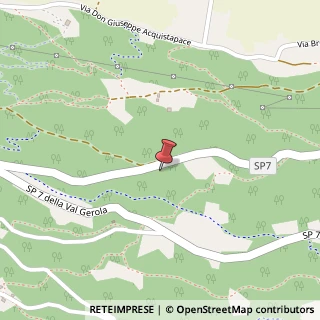 Mappa Via Valgerola, 280, 23013 Cosio Valtellino, Sondrio (Lombardia)