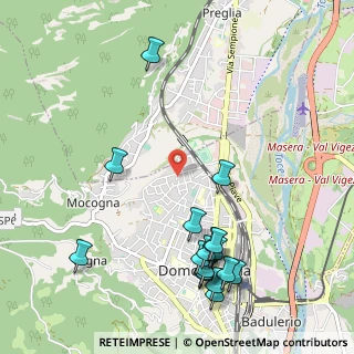 Mappa Via Palermo, 28845 Domodossola VB, Italia (1.24353)