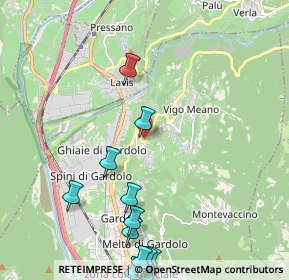 Mappa 38121 Meano TN, Italia (2.69417)
