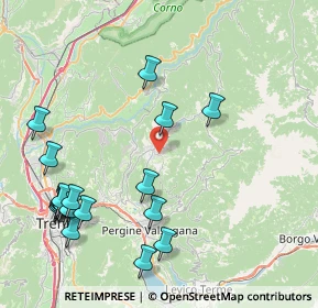 Mappa Via dello Stadio Fraz Miola, 38042 Baselga di Piné TN, Italia (10.019)