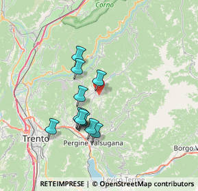 Mappa Via dello Stadio Fraz Miola, 38042 Baselga di Piné TN, Italia (5.92727)